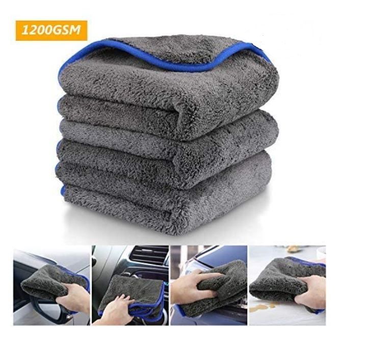 Висококачествена микрофибърна кърпа с най-висока гъстота 1200gsm 40х40