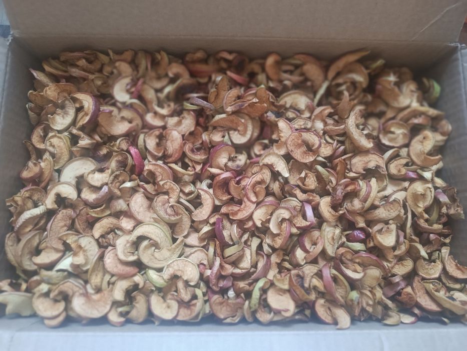 Домашние сушеные яблоки