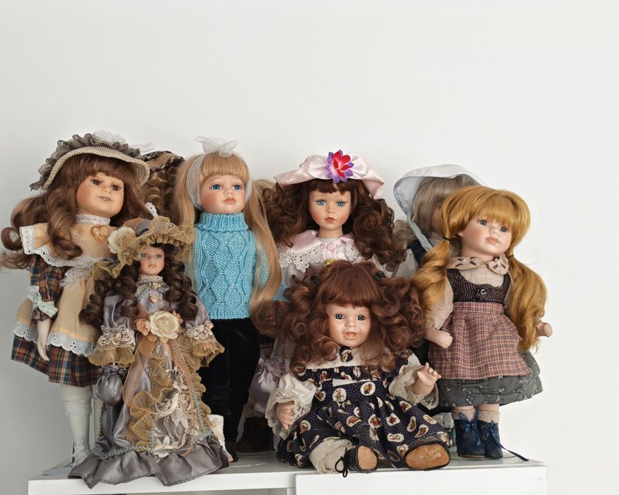 Colecție papusi porțelan