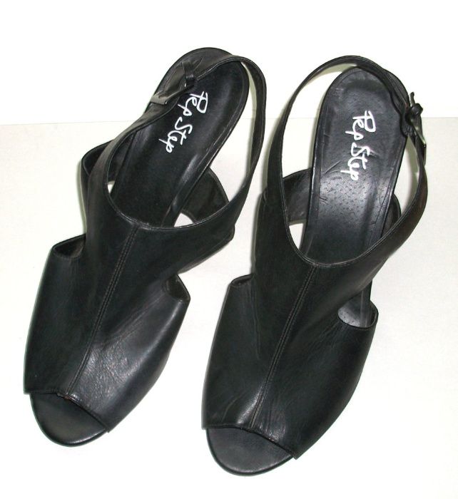 Vand sandale de dama negre, marimea 41, Pep Step, noi