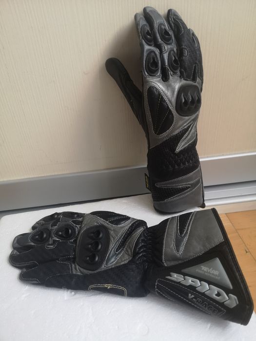 Mănuși moto din piele SPIDI V-Race protecție și stil premium