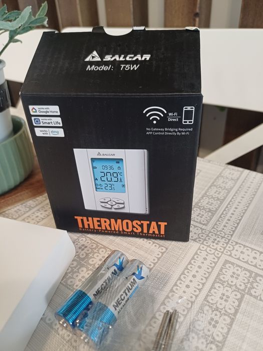 Termostat inteligent SALCAR Termostat de încălzire pentru centrala!