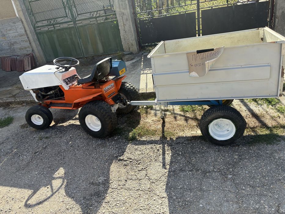 Градински трактор Turfmaster H36 с ремарке!