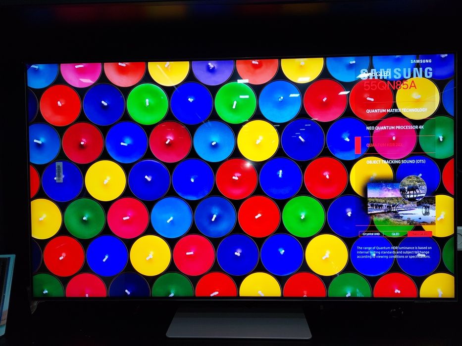 Телевизор Neo QLED Samsung QE-55QN85A / 65QN85A Mini LED