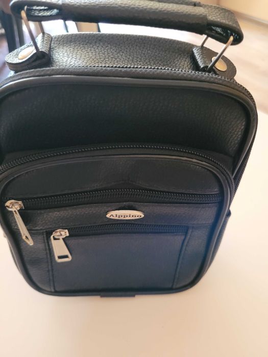 Мъжка кожена чанта