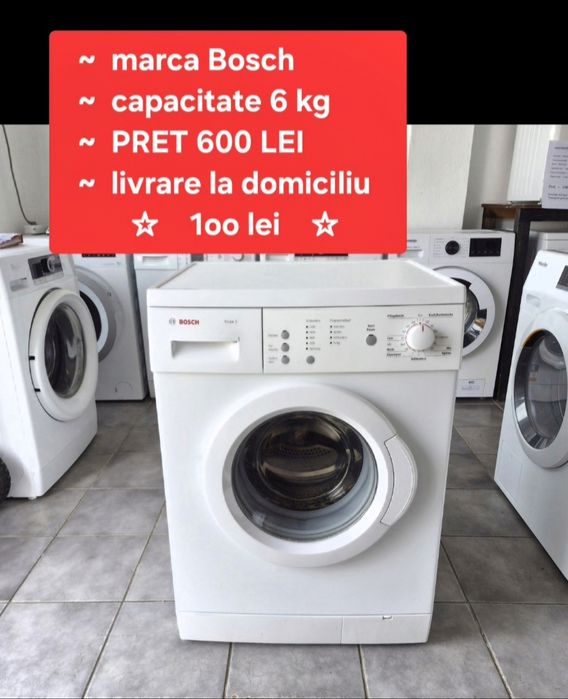 Masini de spalat rufe automate.  Ws 62106