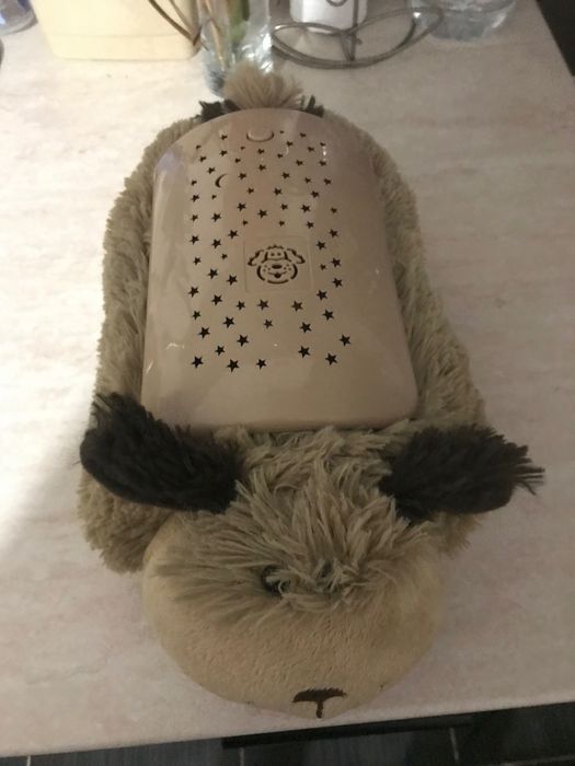 Играчка, нощна лампа куче и калинка светещи