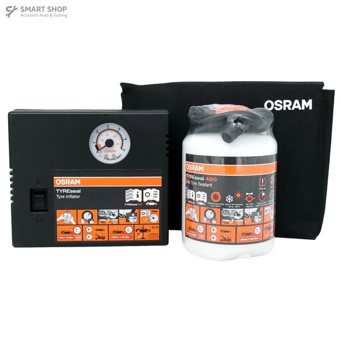 Set reparatie pneuri OSRAM TYREseal KIT OTSK4