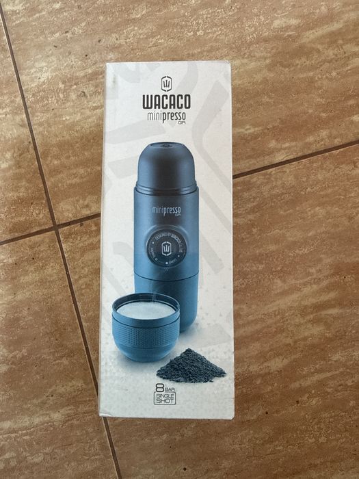 Aparat de cafea portabil Wacaco Minipresso GR pentru cafea macinata
