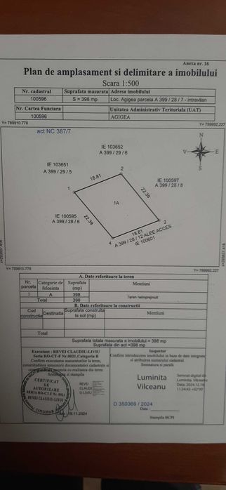 Teren intravilan in Agigea