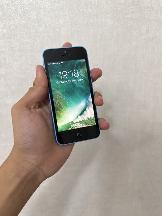 iPhone 5c голубой