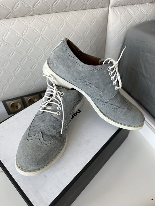 Велурен обувки Alexander Mcqueen