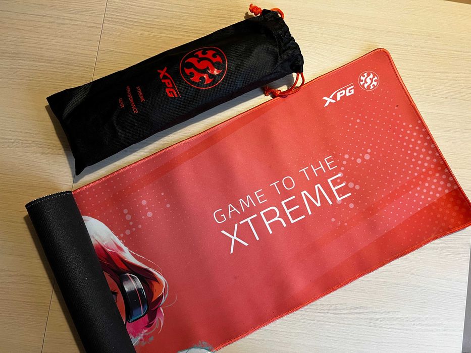 Gaming Mat pentru birou, suport tastatura si mouse 78x30 cm + husa