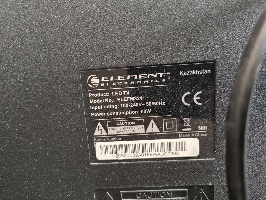 Телевизор led 32' element