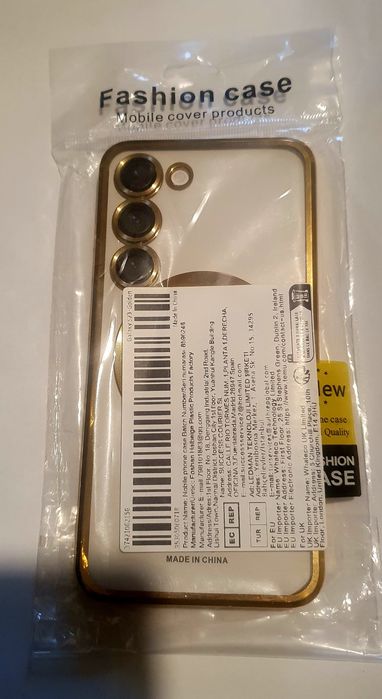 Husa Samsung s23 gold silicon/Nou