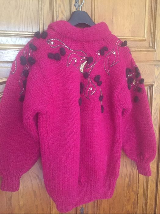 Vand pulover foarte gros de lâna