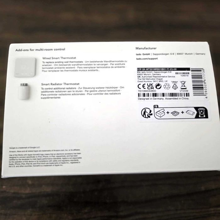 Pachet Termostat Inteligent Tado Wireless V3+ Starter Kit - NOU SIGILAT