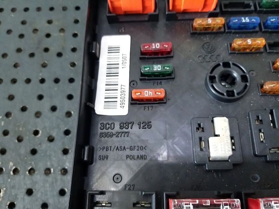 Panou sigurante 2.0 tdi vw passat b6 3c 3c0937125
