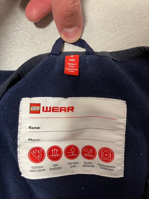 Pantaloni Salopetă Ski LEGO Wear mărimea 98 (3ani) 10.000mm, Excelenți