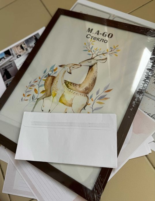 Карта желаний в комплекте со всем