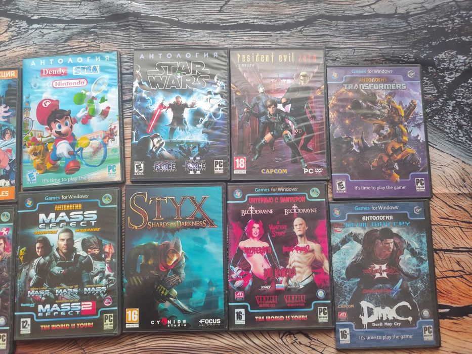 Игровые диски для компьютера