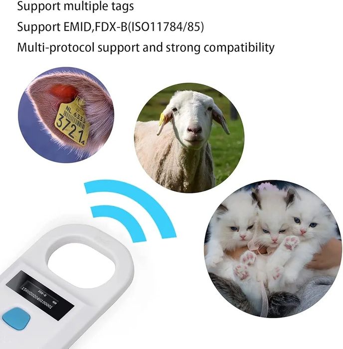 Microchip scanner pentru animale