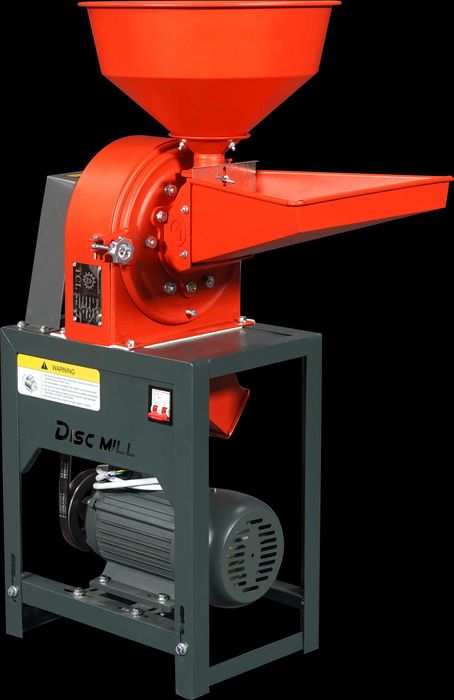 Кормодробилка дисковая DISC MILL 250 кг в час Дробилка