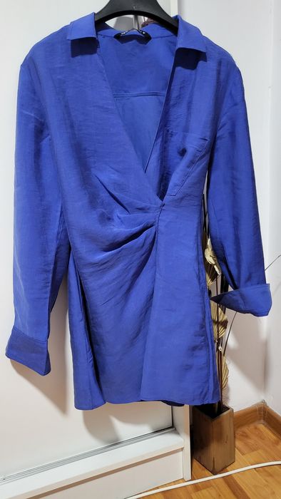 Rochie tip cămașă Zara