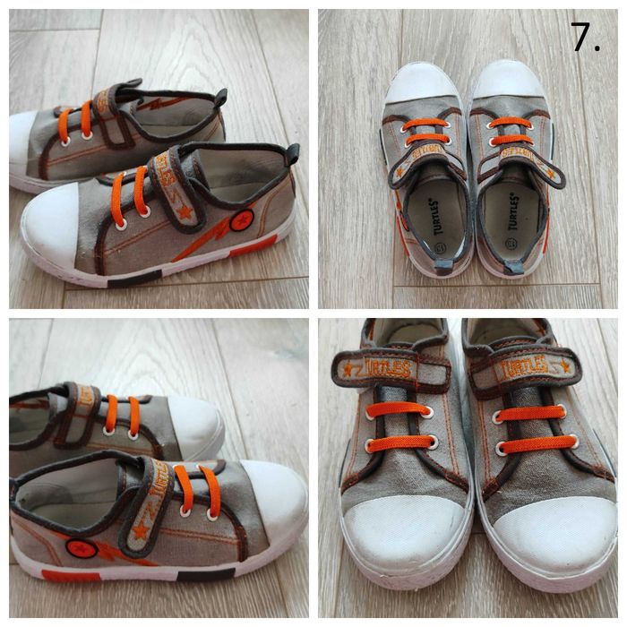 Детски гумени ботуши, апрески, маратонки, джапанки, кецове - №29-30