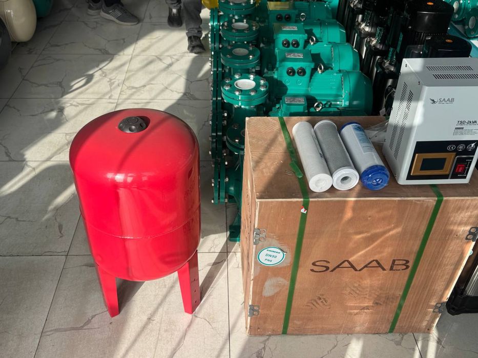 12 литр мембранный расширительный бак 8 бар Aqua Stream 12L bak arzon