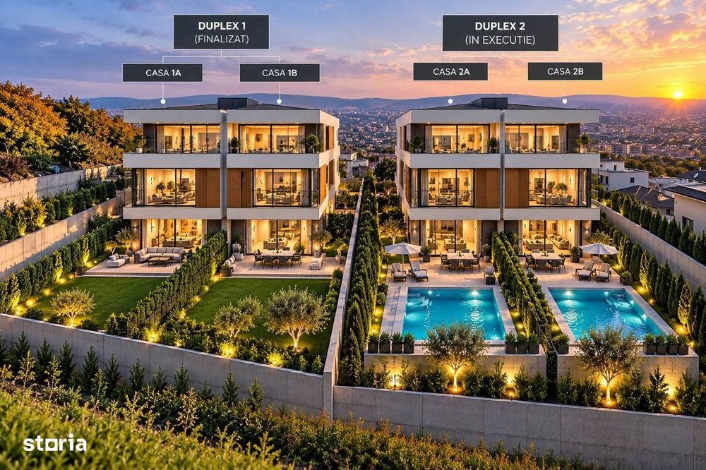 Duplex premium | S+P+Et+ER | Smart Home | NZEB | Voronet - Iris