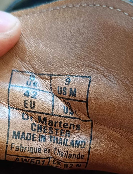 Ghete lace up 42 42.5 de lux Dr. Martens piele naturala superioara