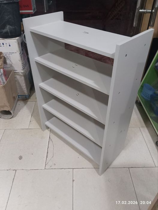 Обувной полка цвет серый