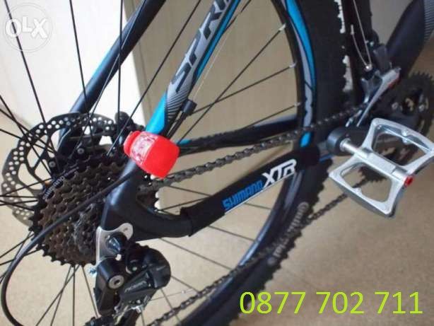 Фар, стоп други светлини цена за бр. (с батерии) за колело велосипед f