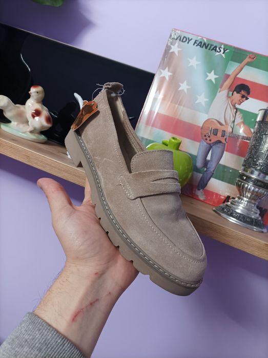 Pantofi femei casual piele întoarsă nr36