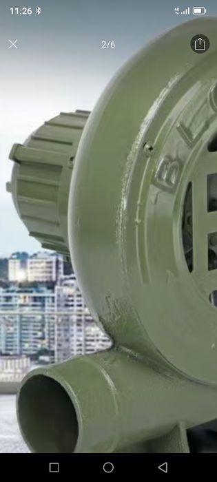 Вентилятор поддува.