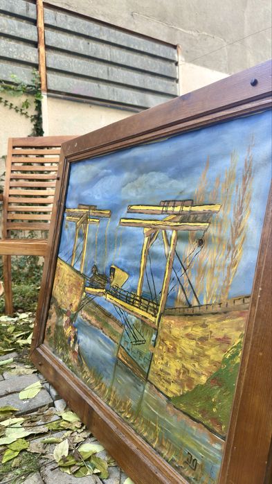 Vând tablouri originale pe pânză. Picturi autentice, rame din lemn