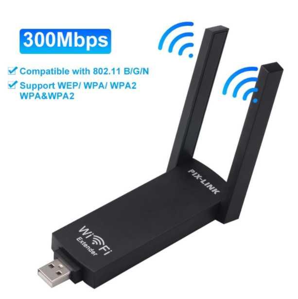 Портативен Повторител USB Безжичен Усилвател на Сигнала Wi-Fi Repeater