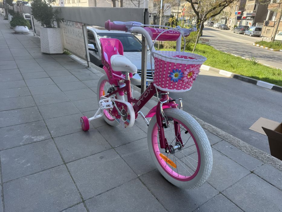 Детски велосипед 16” BYOX CUPKAKE !! НОВ + 2г. Гаранция !!