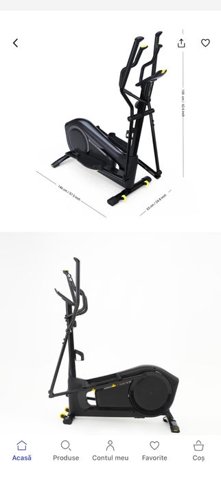 Bicicleta eliptica C3 Domyos