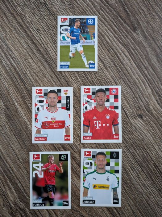 Стикери с футболисти