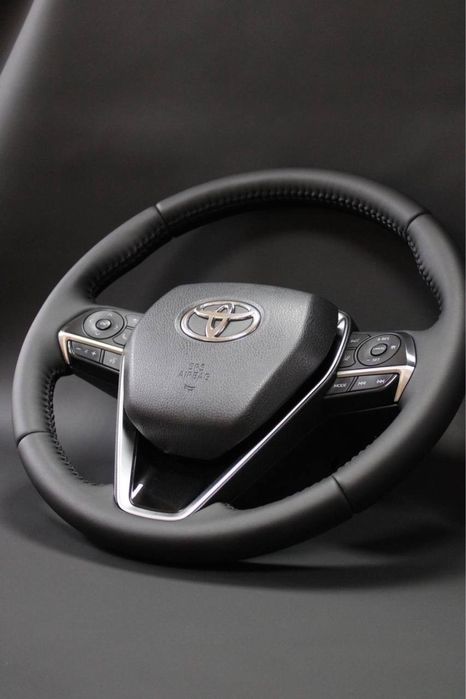 Перетяжка оплетка руля авто