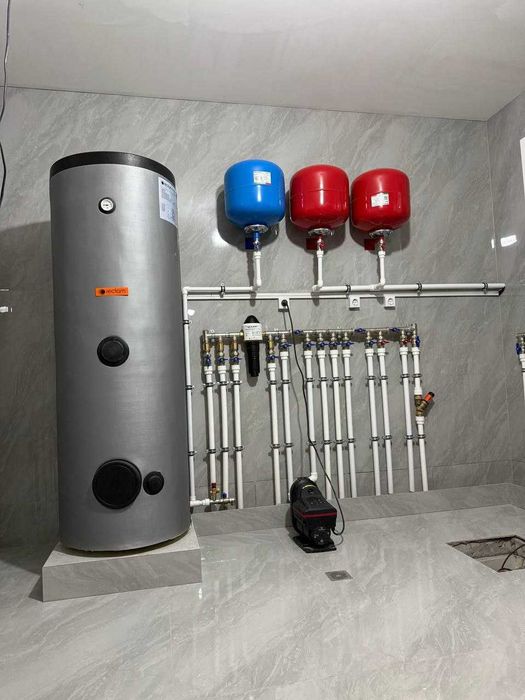 Сантехник монтаж отопления, тёплый пол, установка Двухконтурные котлы