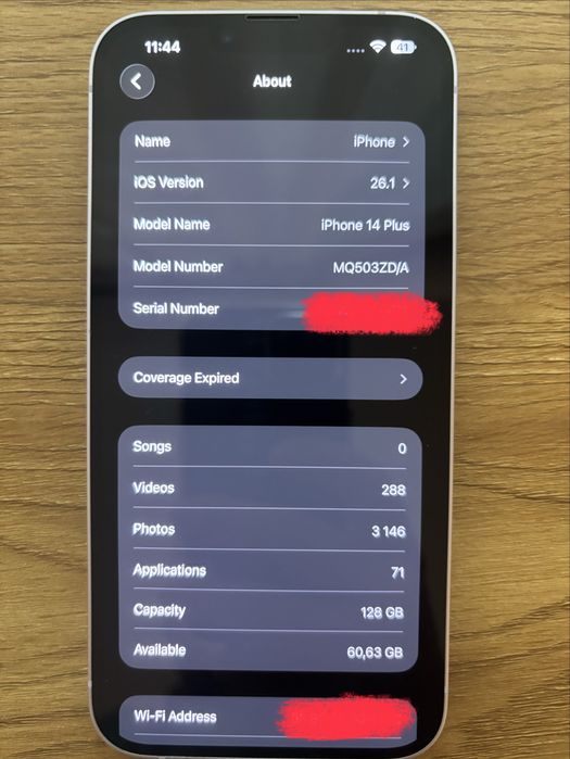 Iphone 14 plus Purple