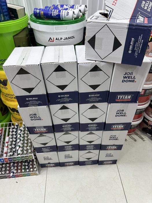 Tytan fix va boshqa turdagi materyallar optom narxda