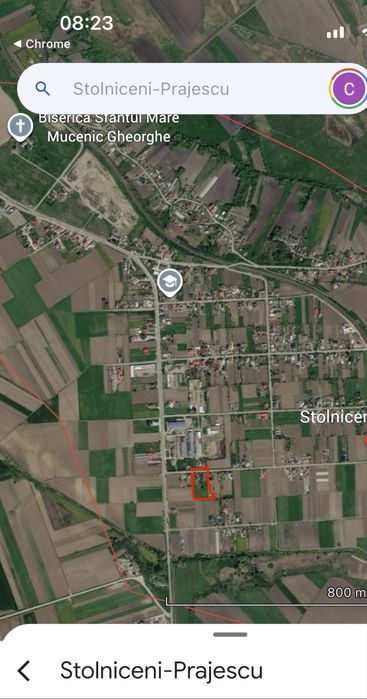 Teren intravilan 5000 m2 parcelabil