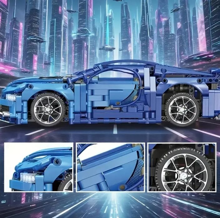 Конструктор лего машина Bugatti Chiron