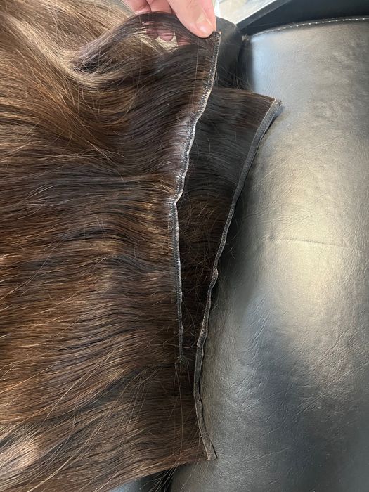 100% естествена коса 60 см в отлично състояние