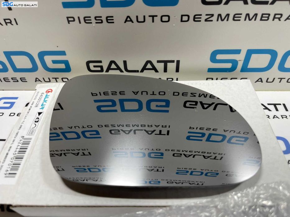 Sticla Geam pentru Oglinda Dreapta (Produs Nou, Aftermarket) Seat Alhambra 2005 - 2010 Cod 6432128 [B2548]
