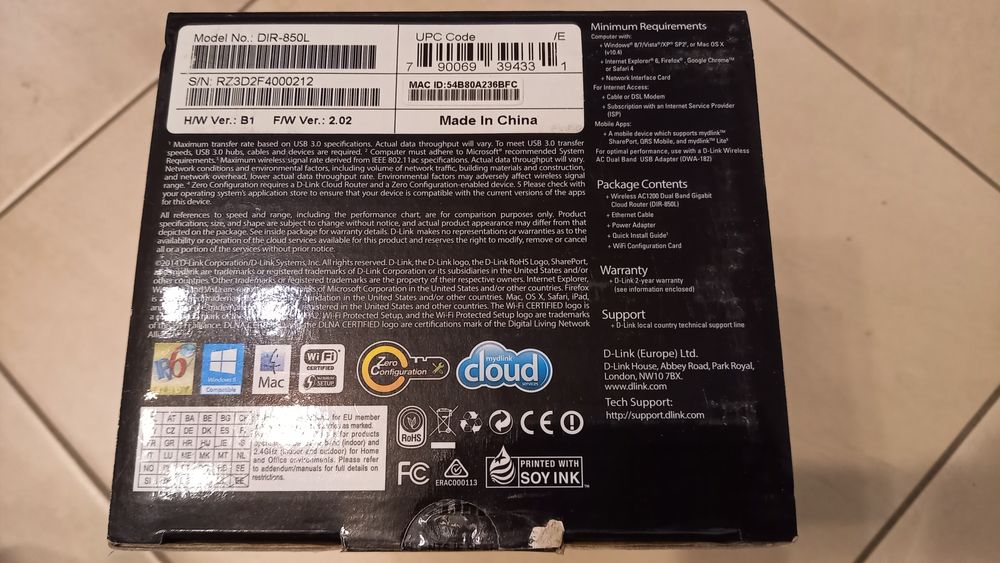 Router D-Link AC1200 Dual Band